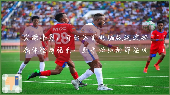 实操半月，开云体育电脑版这波游戏体验与福利，新手必知的那些坑我全踩过了！